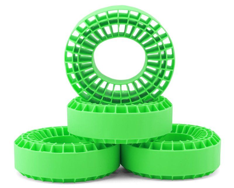 INJORA 1.9" 1/10 Crawler Tires Silicone Rubber Inserts 118-122mm (4, Soft)