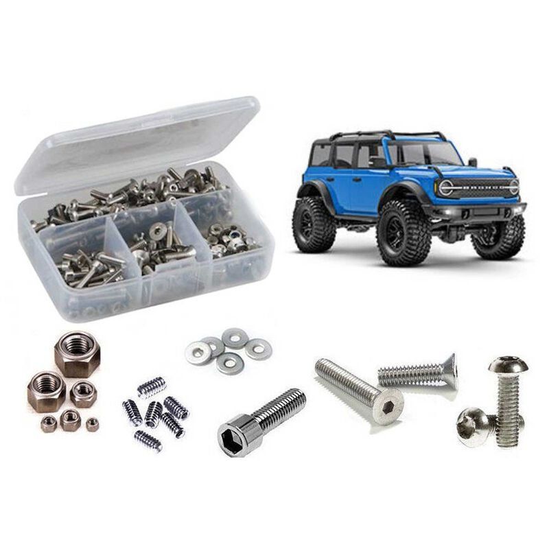 RC Screwz Traxxas TRX-4M Bronco 1/18 Stainless Steel Screw Kit (RCZTRA106)