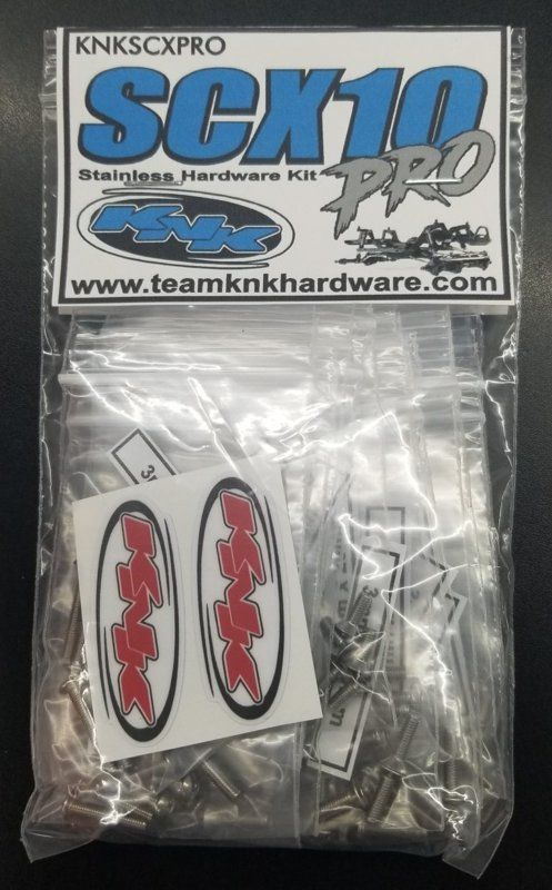 Team KNK Axial SCX10 Pro Stainless Hardware Kit